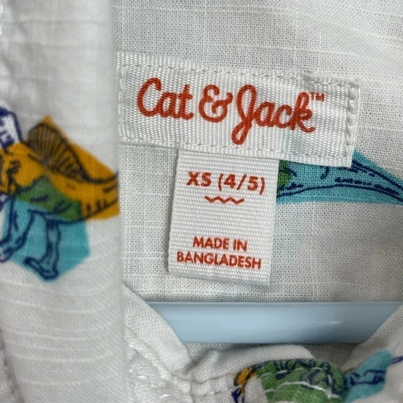 3 kids Button Down Shirts. Size 4T and 5T. Granimals NWT, Cat and Jack, and CD - Picture 11 of 12